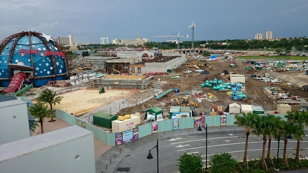 downtown disney construction - wordless wednesday