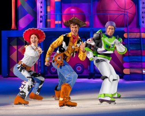 Jessie, Woody and Buzz Lightyear Disney on Ice 100 years