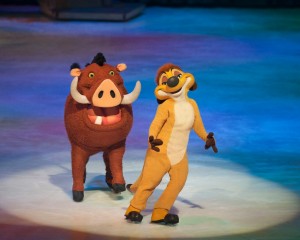 Timon & Pumbaa Disney on Ice 100 years