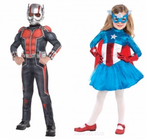 Marvel Costume collage