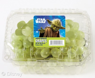 grapes Yoda star wars produce