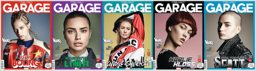 Garage Magazine Marvel Models
