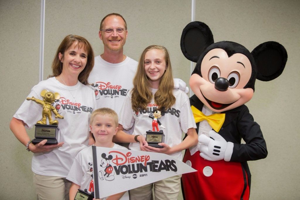WDW Vountear Family of the year 2016