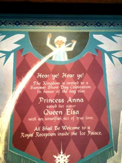 frozen ever after tapestry