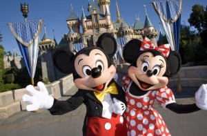 disneyland Mickey & Minnie Sleeping Beauty Castle