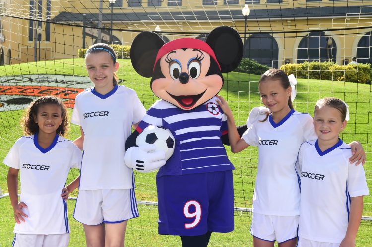 minnie mouse soccer uniform