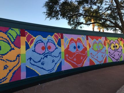 Figment Mural - Epcot International Festival of the Arts
