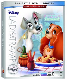 Lady and Tramp DVD BluRay