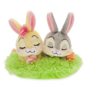 Thumper and Miss Bunny Plush Easter Basket Set