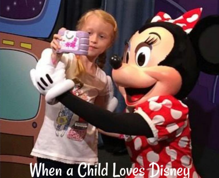when a child loves disney
