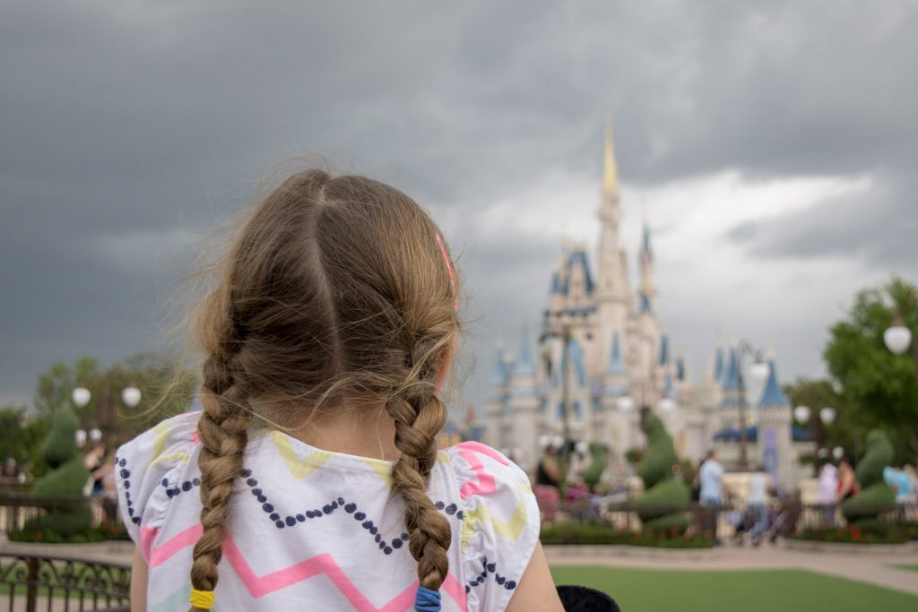 Looking Back to Cinderella Castle