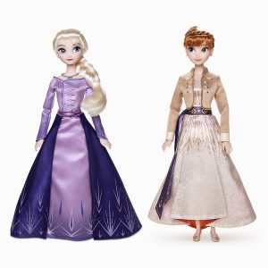 Frozen 2 Anna and Elsa Doll Set