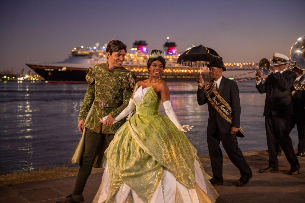 Disney Cruise Line New Orleans Tiana Prince Naveen