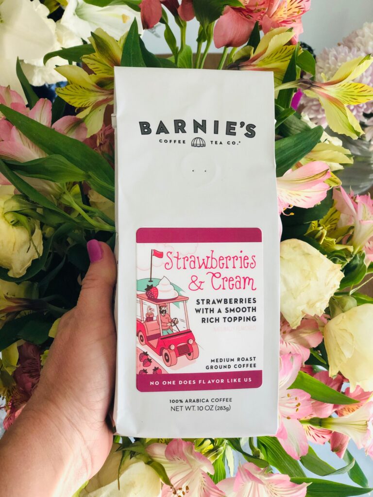 Barnie's coffee & tea strawberries & cream limited
