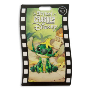 Stitch Crashes Disney Jumbo Pin – The Jungle Book