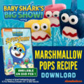 baby shark marshmallow recipe