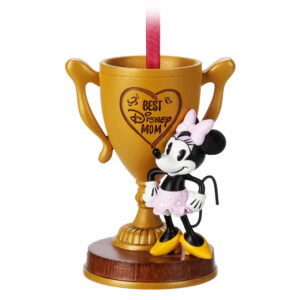 disney Minnie Mouse ''Best Disney Mom'' Figural Ornament