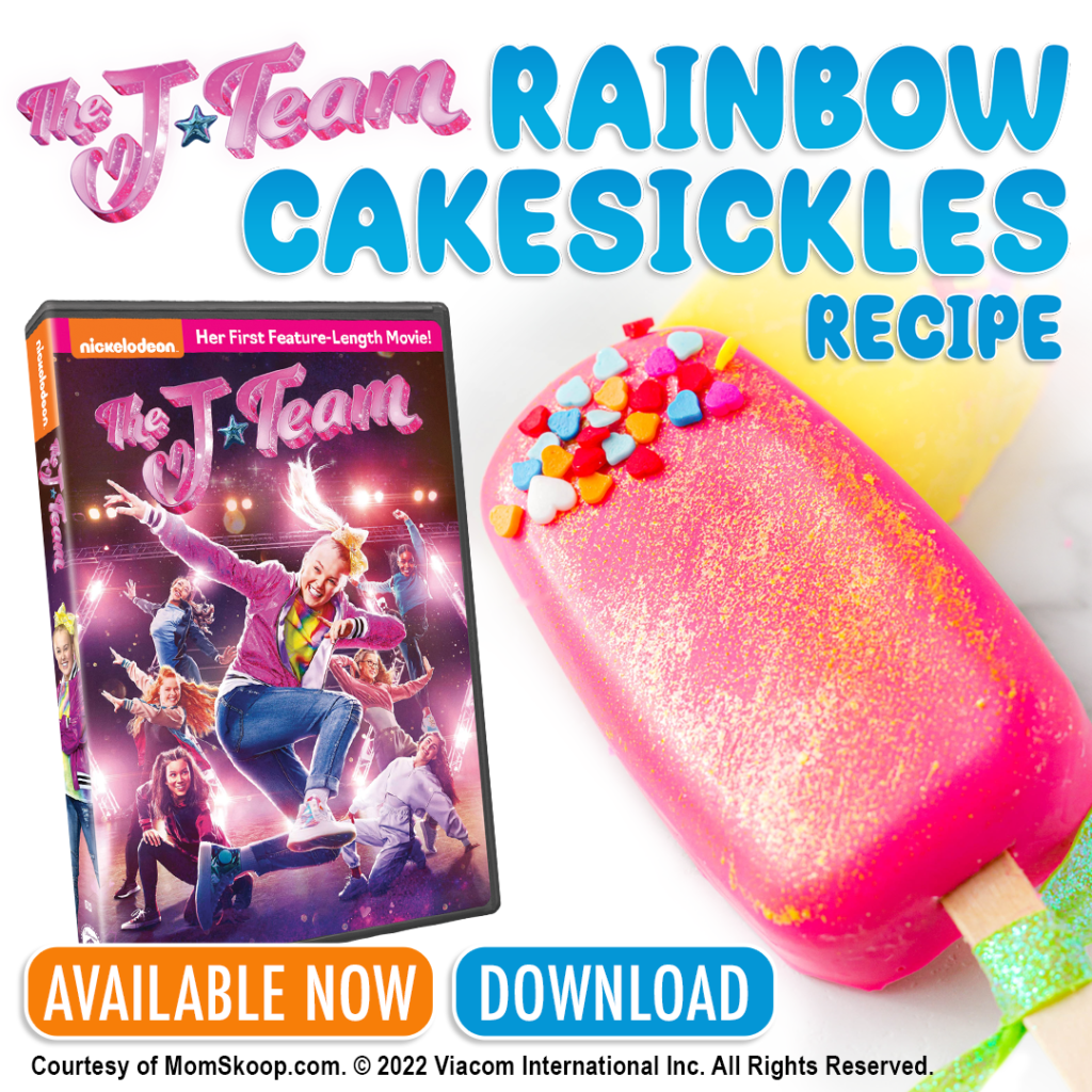 j team rainbow cakesicles