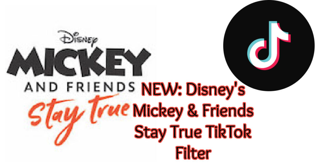 NEW_ Disney's Mickey & Friends Stay True TikTok Filter