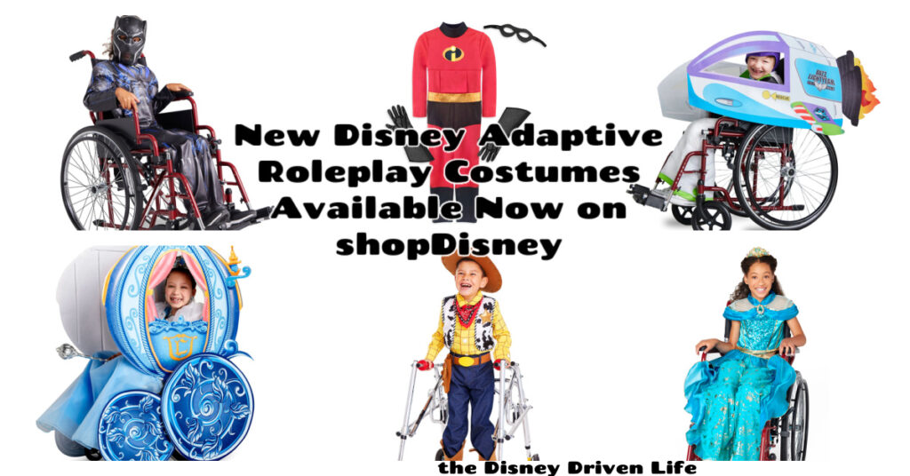 New Disney Adaptive Roleplay Costumes Available Now on shopDisney
