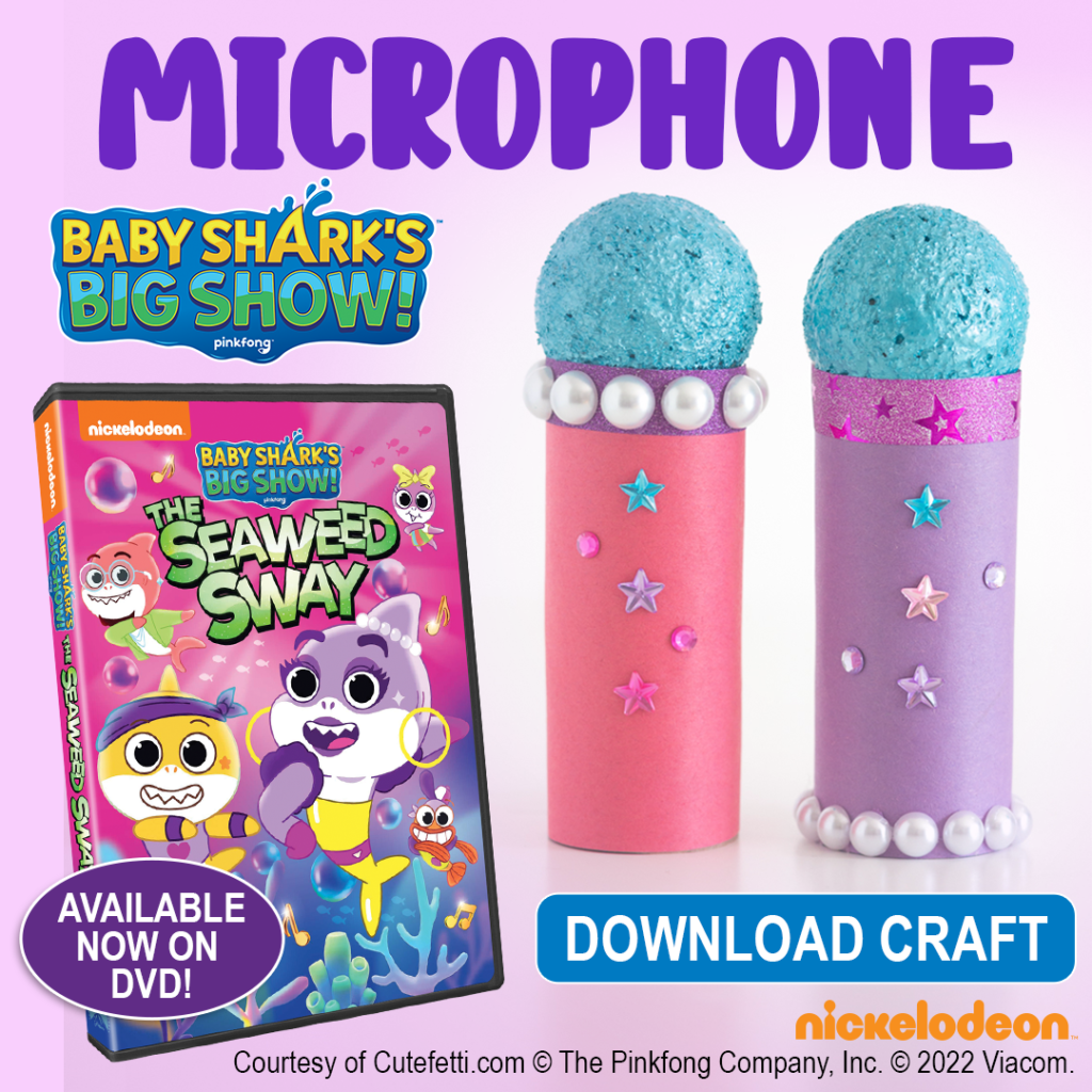 baby shark big show microphone