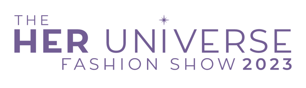 2023 Her Universe Fashion Show Logo