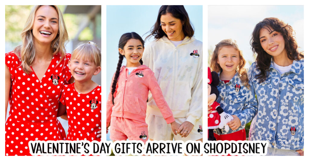 VALENTINE’S DAY GIFTS ARRIVE ON SHOPDISNEY