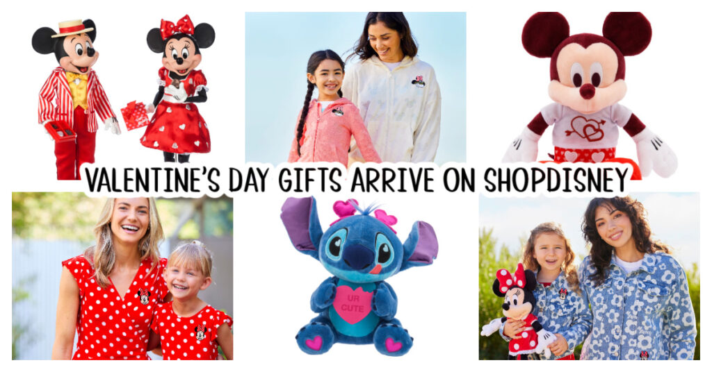 VALENTINE’S DAY GIFTS ARRIVE ON SHOPDISNEY