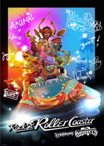 Muppet Rock 'n' Roller Coaster Starring The Muppets Poster Rock 'n' Roller Coaster Starring The Muppets will open in 2026 at Disney's Hollywood Studios at Walt Disney World Resort in Florida. (Courtesy: Disney)